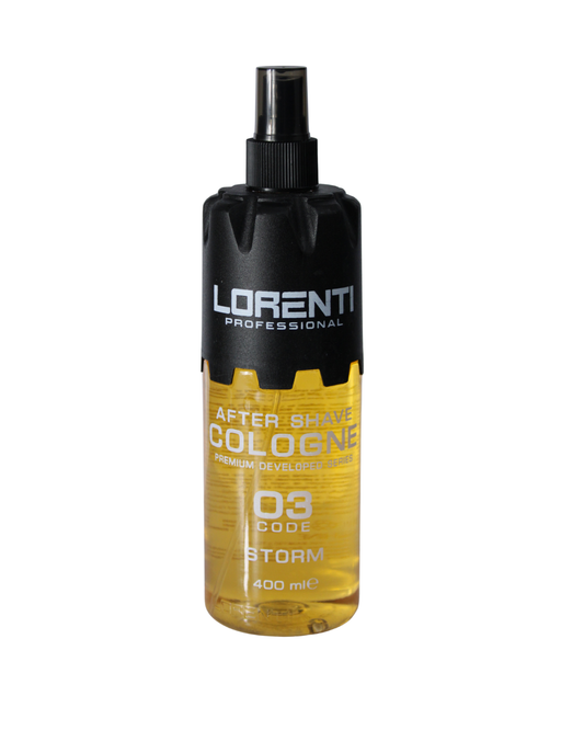 AFTER SHAVE COLOGNE 03 STORM ENERGIZANTE Y AROMÁTICO - LORENTI