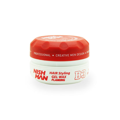 HAIR STILING HAIR WAX FLAIMNG - NISHMAN