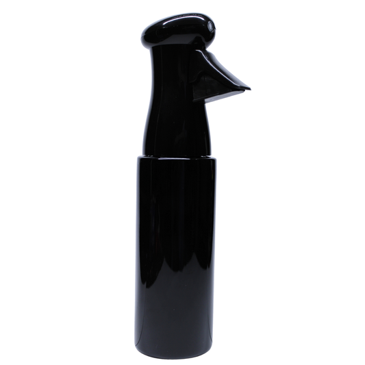 BOTELLA PULVERIZADORA PROFESIONAL EN COLOR NEGRO