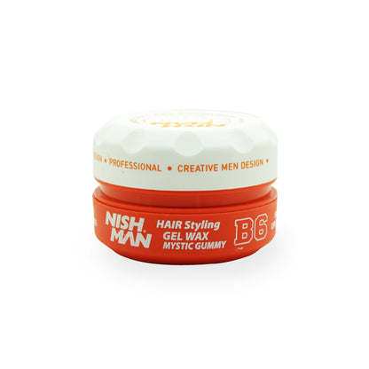 HAIR STYLING GEL WAX MYSTIC GUMMY B6 - NISHMAN