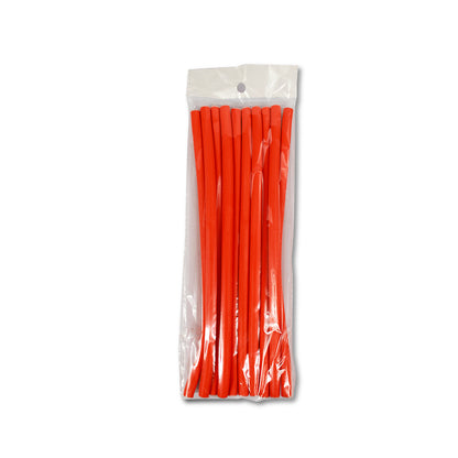 TIRAS FLEXIBLES DE CAUCHO NARANJA (PARA PERMANENTE O RULOS)