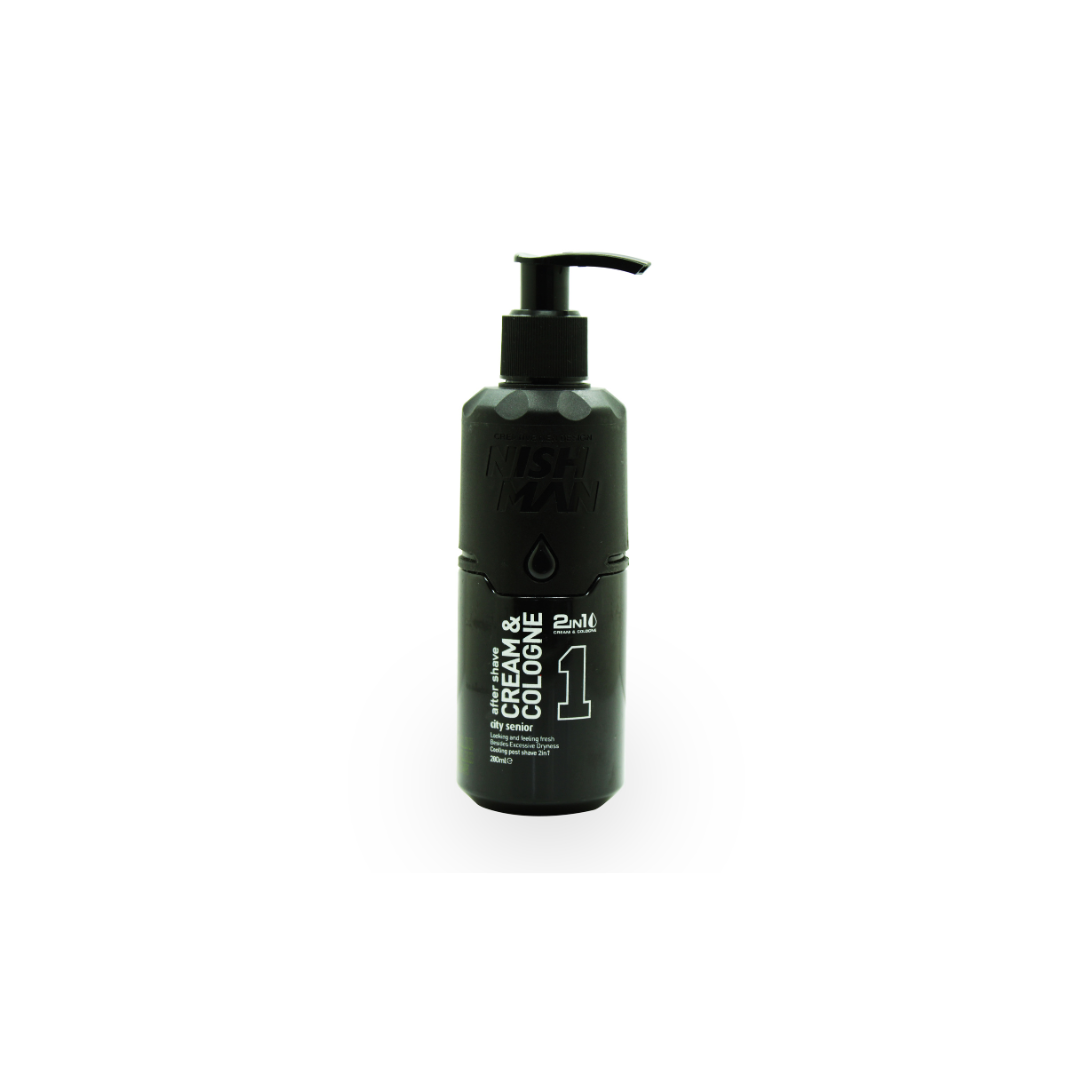 AFTER SHAVE CREAM AND COLOGNE 1 - NISHMAN